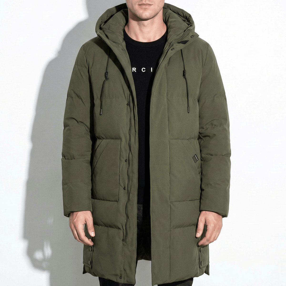 Frank – Long, Water-Resistant Winter Parka with Hood