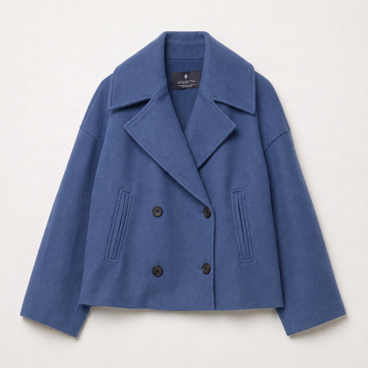 Isabell - Women's Cropped Double-Breasted Transitional Jacket