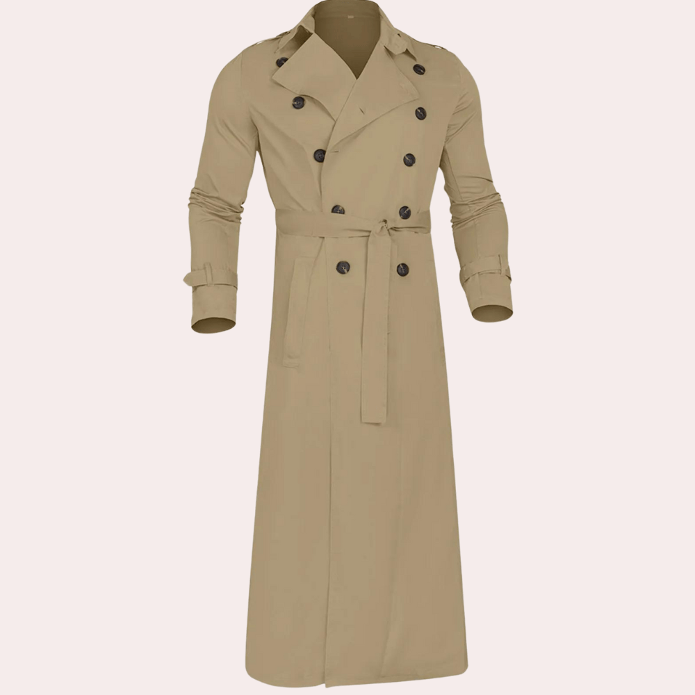 Jonas - Men's Classic Business Trench Coat