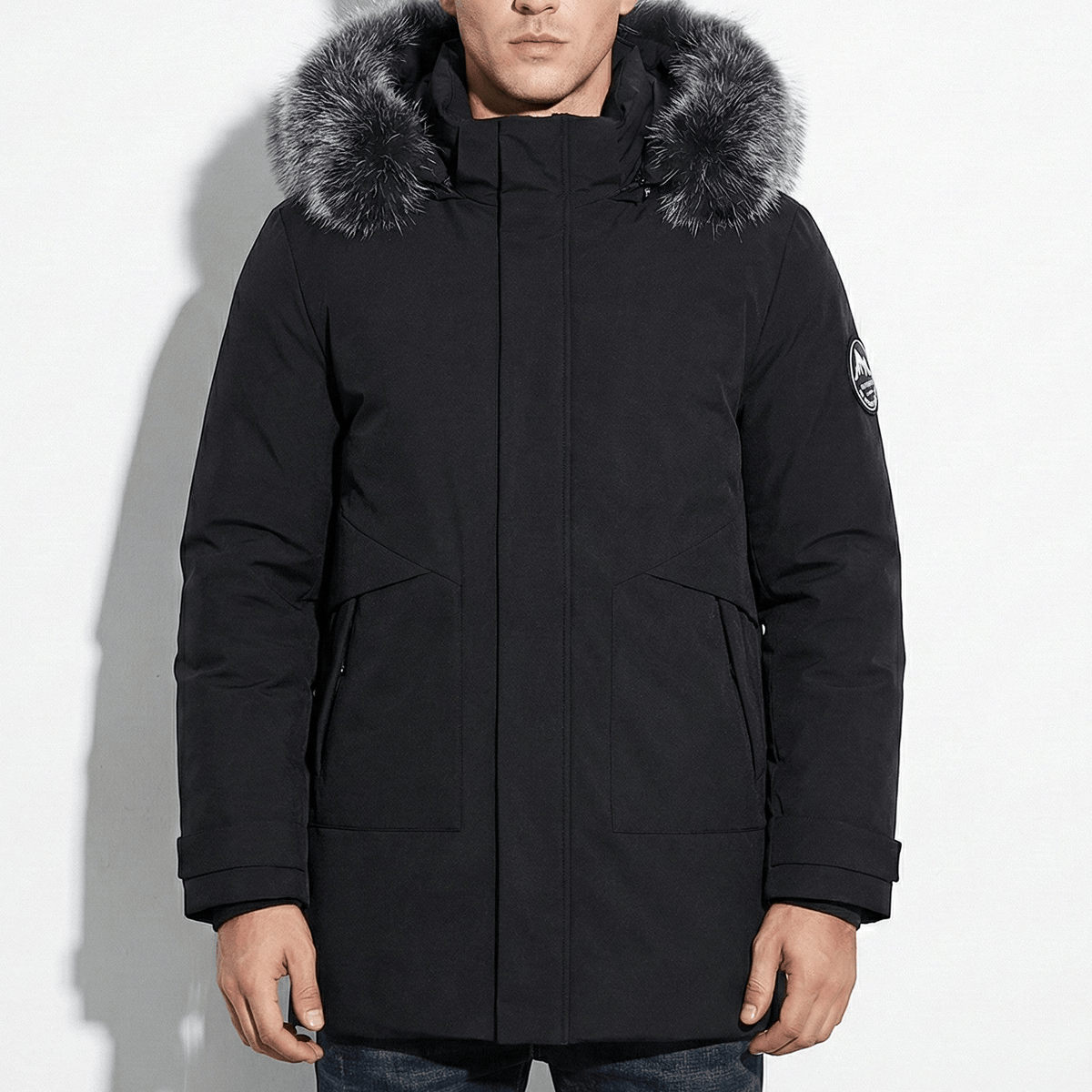 Lukas – Water-Repellent Winter Parka Jacket with Hood