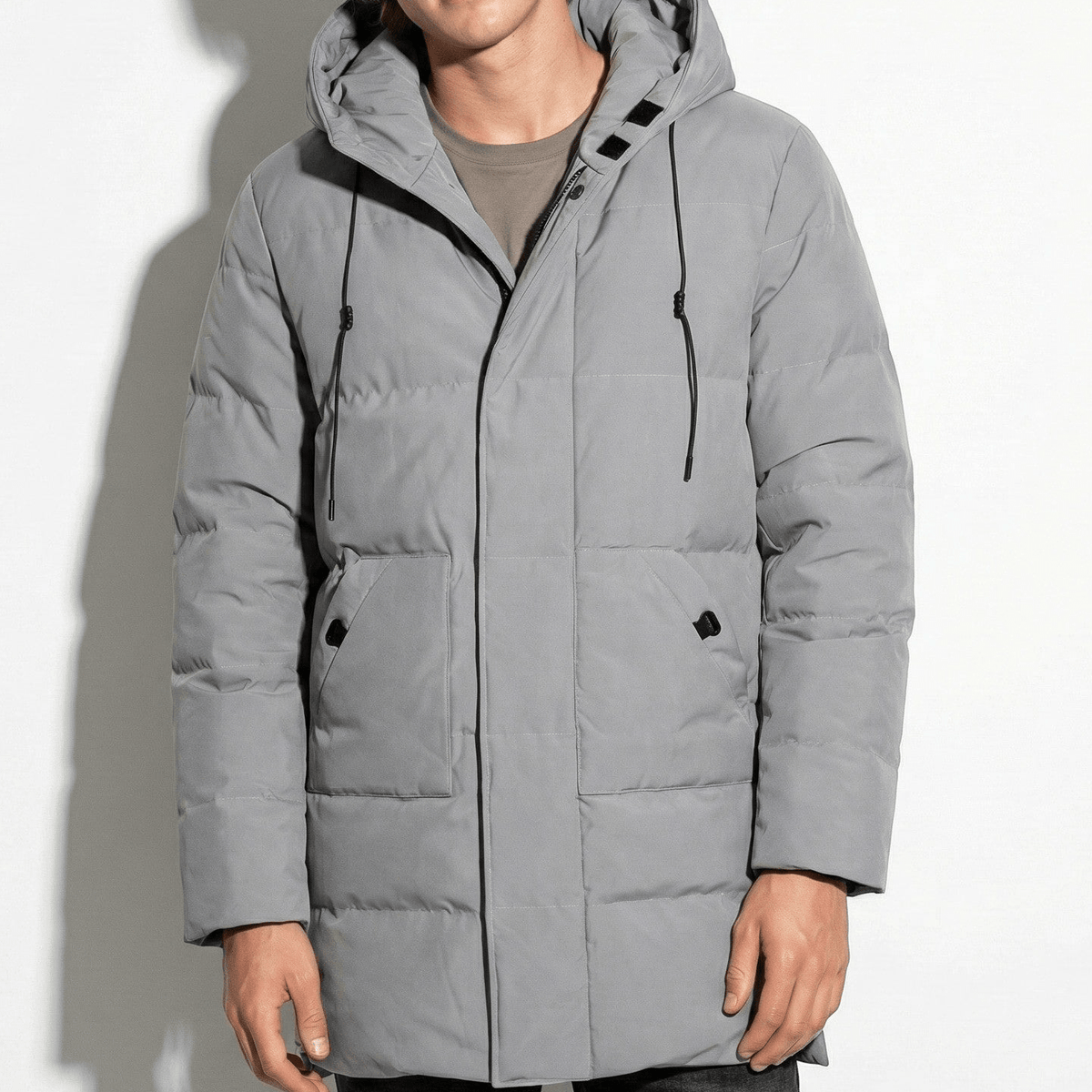 Frank – Long, Water-Resistant Winter Parka with Hood
