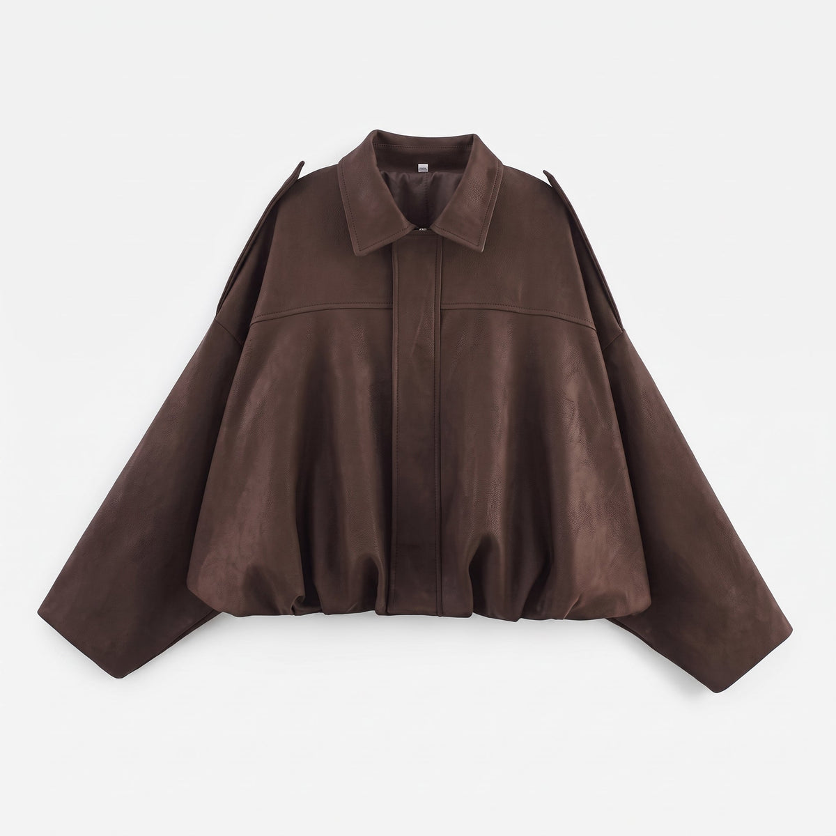 Olivia - Women's Vintage Dropped Shoulder Suede Bomber Jacket